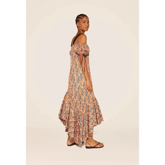 Agua Bendita GIRASOL HERBÁCEA ATARDECER MAXI DRESS - Picture 9 of 12